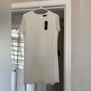 Lulu's White Lace Dress